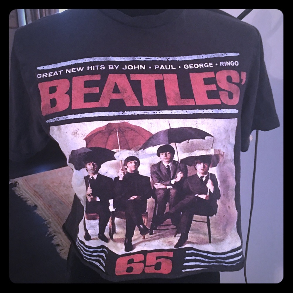 The Beatles (2013) crop t-shirt
